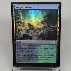 MTG Jungle Hollow FOIL Tarkir Dragonstorm (L) TDM 258 - Image 1