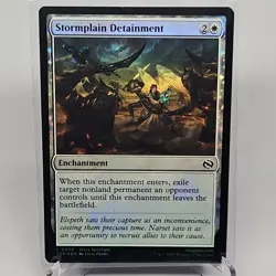 MTG Stormplain Detainment FOIL Tarkir Dragonstorm (C) TDM 28 - Image 1