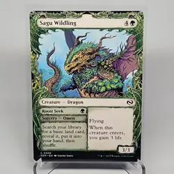 MTG Sagu Wildling (Showcase) Tarkir Dragonstorm (C) TDM 306 - Image 1