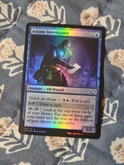 Arcane Investigator FOIL Adventures in the Forgotten Realms MTG Magic - Image 2