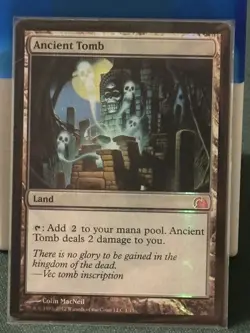 MTG Magic the Gathering Ancient Tomb (1/15) FTV Realms LP FOIL - Image 1