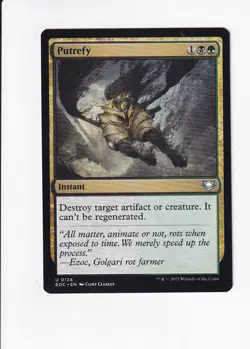 MAGIC THE GATHERING MTG COMMANDER: EDGE OF ETERNITIES PUTREFY - Image 1