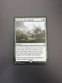 Traverse the Outlands - NM - MTG Commander 2017 - Magic the Gathering - Image 1