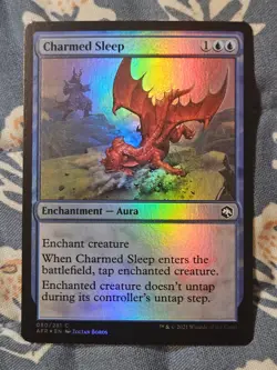 Charmed Sleep FOIL Forgotten Realms MTG Magic - Image 1