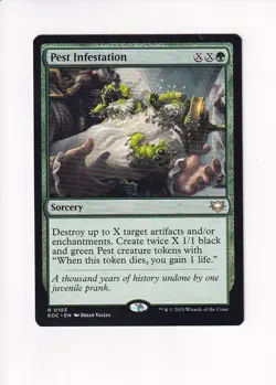 MAGIC THE GATHERING MTG COMMANDER: EDGE OF ETERNITIES PEST INFESTATION - Image 1