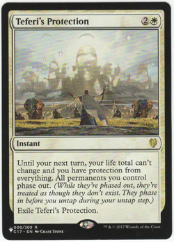 1x Teferi's Protection MTG The List / Commander 2017 C17 Lightly Played - Image 1