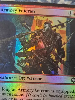 Armory Veteran FOIL Adventures in the Forgotten Realms Magic MTG - Image 4