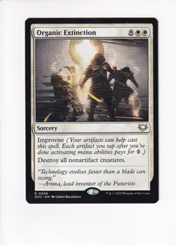 MAGIC THE GATHERING MTG COMMANDER: EDGE OF ETERNITIES ORGANIC EXTINCTION - Image 1