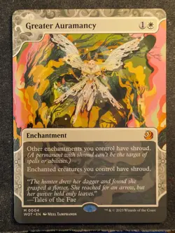 Greater Auramancy - Wilds of Eldraine (MTG) - Image 1