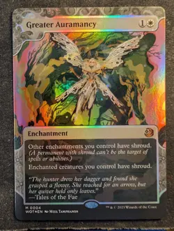 Greater Auramancy - Foil - Wilds of Eldraine (MTG) - Image 1