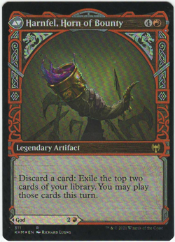 1x FOIL Showcase Birgi, God of Storytelling MTG Kaldheim Lightly Played - Image 2