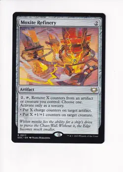 MAGIC THE GATHERING MTG COMMANDER: EDGE OF ETERNITIES MOXITE REFINERY - Image 1