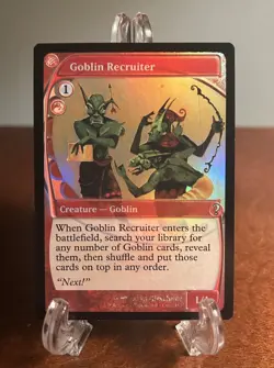 MTG Goblin Recruiter Mystery Booster 2 MB2 #193 Future Sight Foil NM Mint Magic - Image 1