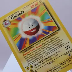 Pokemon TCG - Electrode 21/102 Base Set Rare WOTC 1999 - EXC - Image 1