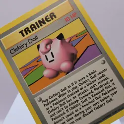 Pokemon TCG - Clefairy Doll 70/102 Base Set Rare WOTC 1999 - EXC/NM - Image 1