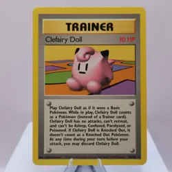 Pokemon TCG - Clefairy Doll 70/102 Base Set Rare WOTC 1999 - EXC/NM - Image 2