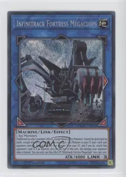 Infinitrack Fortress Megaclops (SE) 1st Ed. YuGiOh The Infinity Chasers 1z4 - Image 1