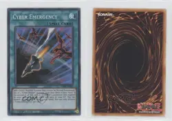 Cyber Emergency (SR) 1st Ed. YuGiOh Genesis Impact #GEIM-EN042 1z4 - Image 3