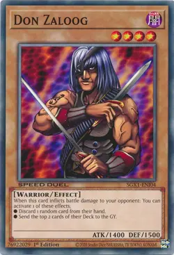 YUGIOH Dark Scorpion Deck with Don Zaloog Complete 40 - Cards - Image 1