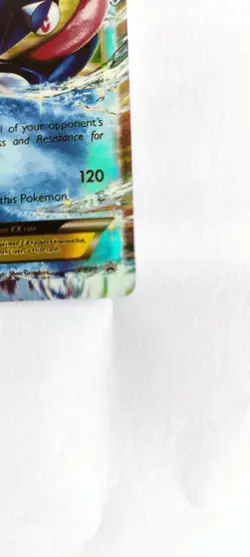 NM Pokemon Greninja EX TCG Black Star Promo Holo Ultra Rare Card XY20 Half Art - Image 4