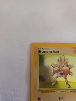 Pokemon TCG Hitmonchan Base Set, Holo Unlimited Rare Card 7/102 - Image 2