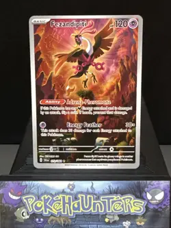Pokemon Card Fezandipiti 073/064 Shrouded Fable Full Art Illustration Rare NM - Image 1
