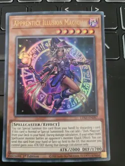 LDS3-EN087 Apprentice Illusion Magician Ultra Rare 1st Edition NM Yugioh Card - Image 1