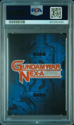 Gundam Death Size Collectible Card PSA 10 Gem Mint Bandai Authentic - Image 2