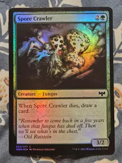 Spore Crawler FOIL Innistrad: Crimson Vow Magic MTG - Image 2