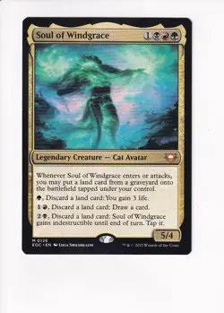 MAGIC THE GATHERING MTG COMMANDER: EDGE OF ETERNITIES SOUL OF WINDGRACE - Image 1