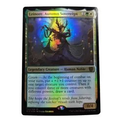 Leinore, Autumn Sovereign Foil Mythic MTG 2021 CMD: Innistrad Midnight Hunt - Image 1