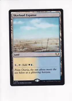 MAGIC THE GATHERING MTG COMMANDER: EDGE OF ETERNITIES SKYCLOUD EXPANSE - Image 1