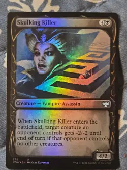Skulking Killer Showcase FOIL Innistrad: Crimson Vow VOW MTG Magic - Image 1