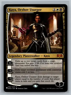 Magic The Gathering The List Reprints Kaya, Orzhov Usurper #186/259 MTG TCG CCG - Image 1