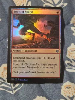 Boots of Speed FOIL Forgotten Realms MTG Magic - Image 3