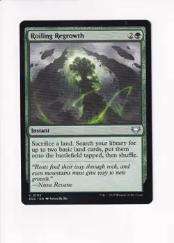 MAGIC THE GATHERING MTG COMMANDER: EDGE OF ETERNITIES ROILING REGROWTH - Image 1