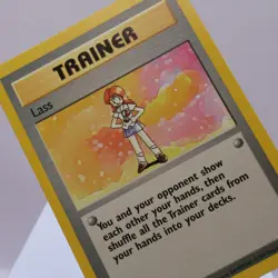 Pokemon TCG - Lass 75/102 Base Set Rare WOTC 1999 - EXC/NM - Image 1