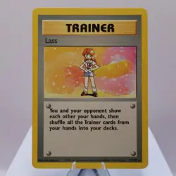 Pokemon TCG - Lass 75/102 Base Set Rare WOTC 1999 - EXC/NM - Image 2