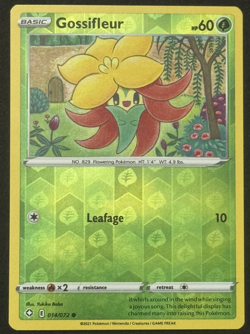 Gossifleur 014/072 Pokemon Shining Fates Reverse Holo - Image 1