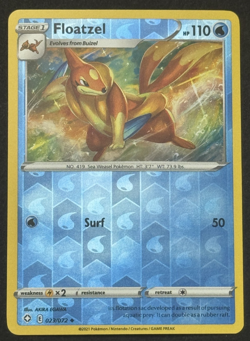 Pokemon TCG: Shining Fates - Floatzel - 023/072 Reverse Holo - Image 1
