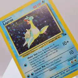 Pokemon TCG - Lapras 10/62 Fossil Holo Rare WOTC 1999 - EXC - Image 1