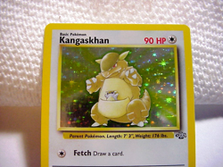 Pokemon TCG KANGASKHAN 90 HP LV. 40 #115 Base Set Holo Rare WOTC 1999 WIZARDS NM - Image 3
