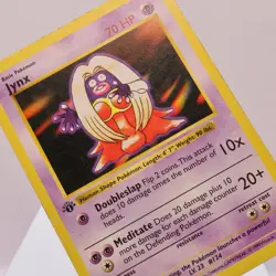 Pokemon TCG - Jynx 31/102 Base Set Uncommon 1st Edition WOTC 1999 - HP - Image 1