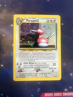 Neo Revelation - Porygon2 12/64 Holo Rare Vintage Pokemon TCG - LP - Image 1