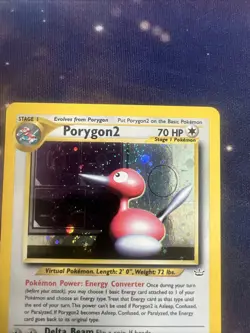 Neo Revelation - Porygon2 12/64 Holo Rare Vintage Pokemon TCG - LP - Image 4