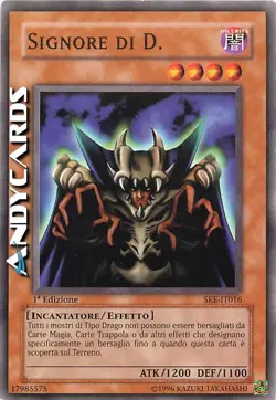 SIGNORE DI D. • (Lord Of D.) • Comune • SKE IT016 • 1Ed • Yugioh! • ANDYCARDS - Image 1