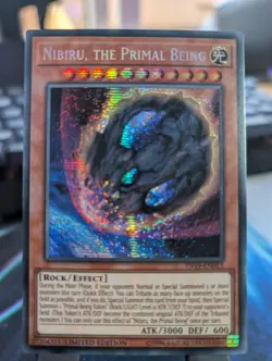 YuGiOh! Nibiru, The Primal Being TN19-EN013 1st Ed - Image 1