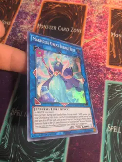 Yu-Gi-Oh! Marincess Great Bubble Reef ETCO-EN054 1st Edition Super Rare NM - Image 2