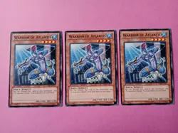 SDRE-EN013 Warrior Of Atlantis Playset Common 1st Edition Yugioh - Image 1
