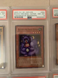 Yu-Gi-Oh Lot Of (12) Graded Cards All Are PSA 8 Great Collection. 2002 To 2005 - Image 4